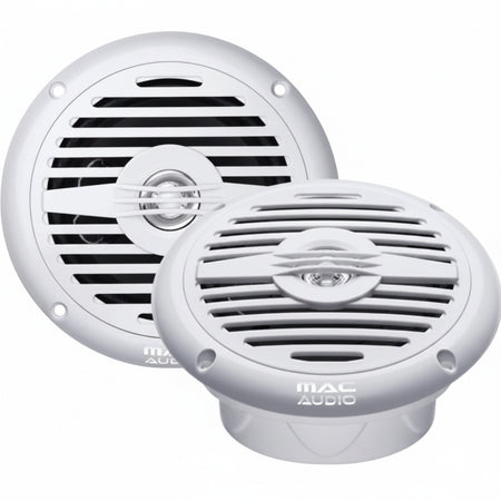 Mac Audio WRS 13.2 – Marine Bootslautsprecher 2-Wege, 1 Paar, weiß