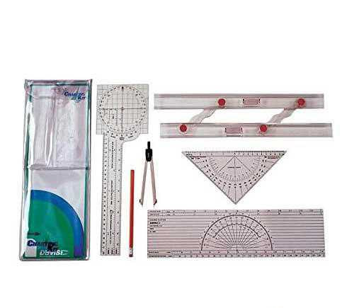 DAVIS Navigationsset 6-teilig komplett im Klarsicht-Etui