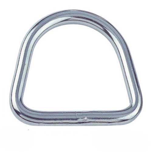 Niroring D-Ring Edelstahl A2 AISI 304 - Gebogen und geschweißt