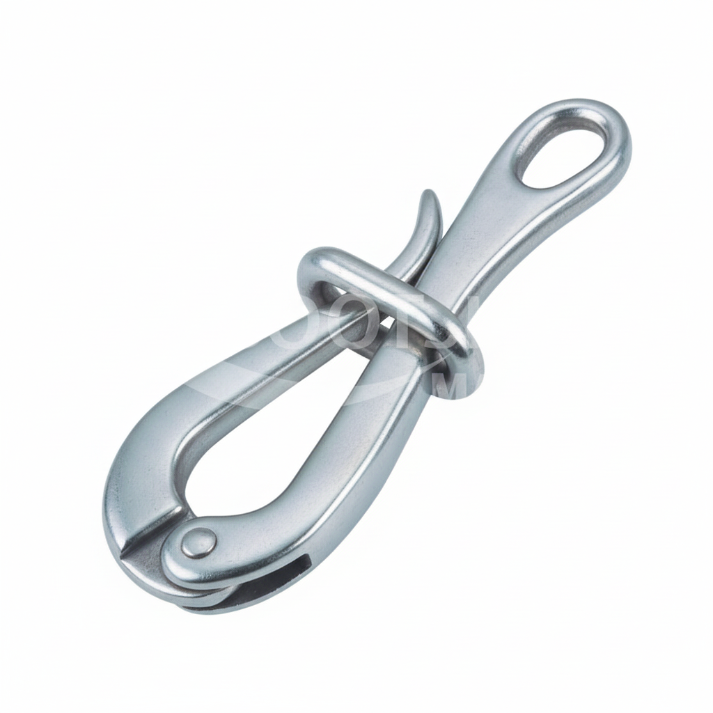 MARETeam Pelikanhaken 8140774100 Edelstahl A4-AISI 316 - 100mm