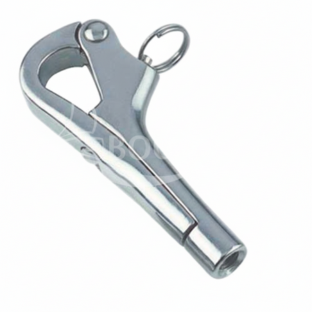 MARETeam Pelikanhaken mit Gewinde Edelstahl A4-AISI 316 - M6 und M10