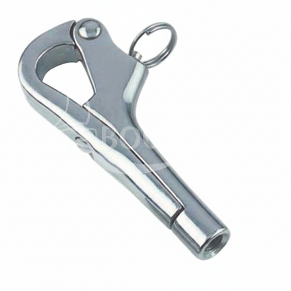 MARETeam Pelikanhaken mit Gewinde Edelstahl A4-AISI 316 - M6 und M10