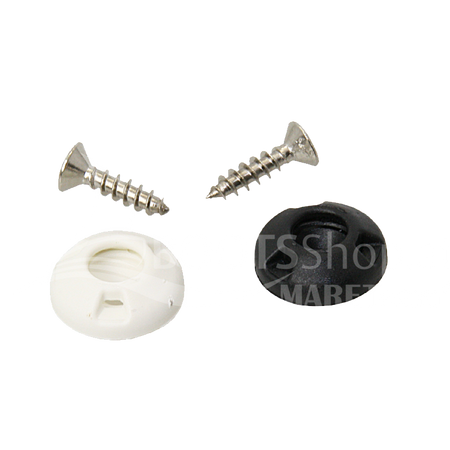 PERFIX Planenknöpfe aus Kunststoff - Unterteile mit Holzschraube