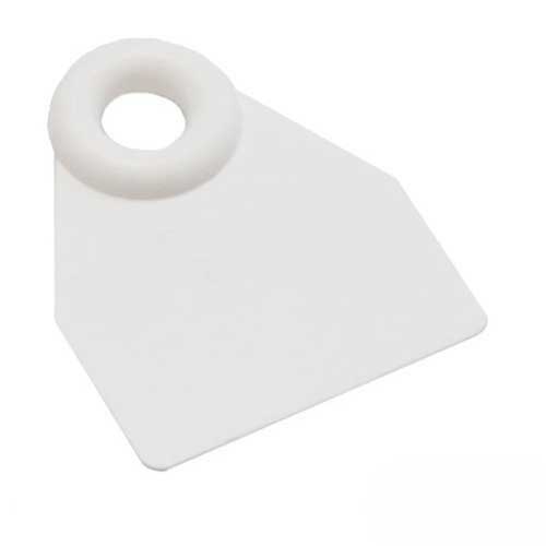 SEA SURE Persenninghaken zum Annähen - Kunststoff Haken und Auge weiß mit UV-Schutz Auge