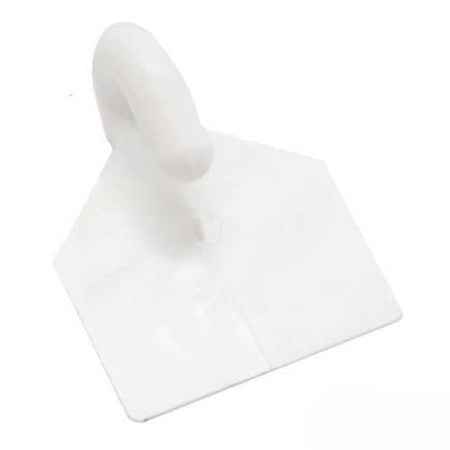 SEA SURE Persenninghaken zum Annähen - Kunststoff Haken und Auge weiß mit UV-Schutz Haken