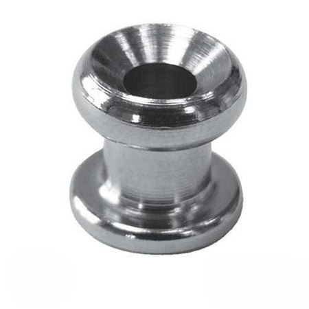 Planenknopf LM Chromstahl - Kugeliger Persenningknopf ohne Schraube