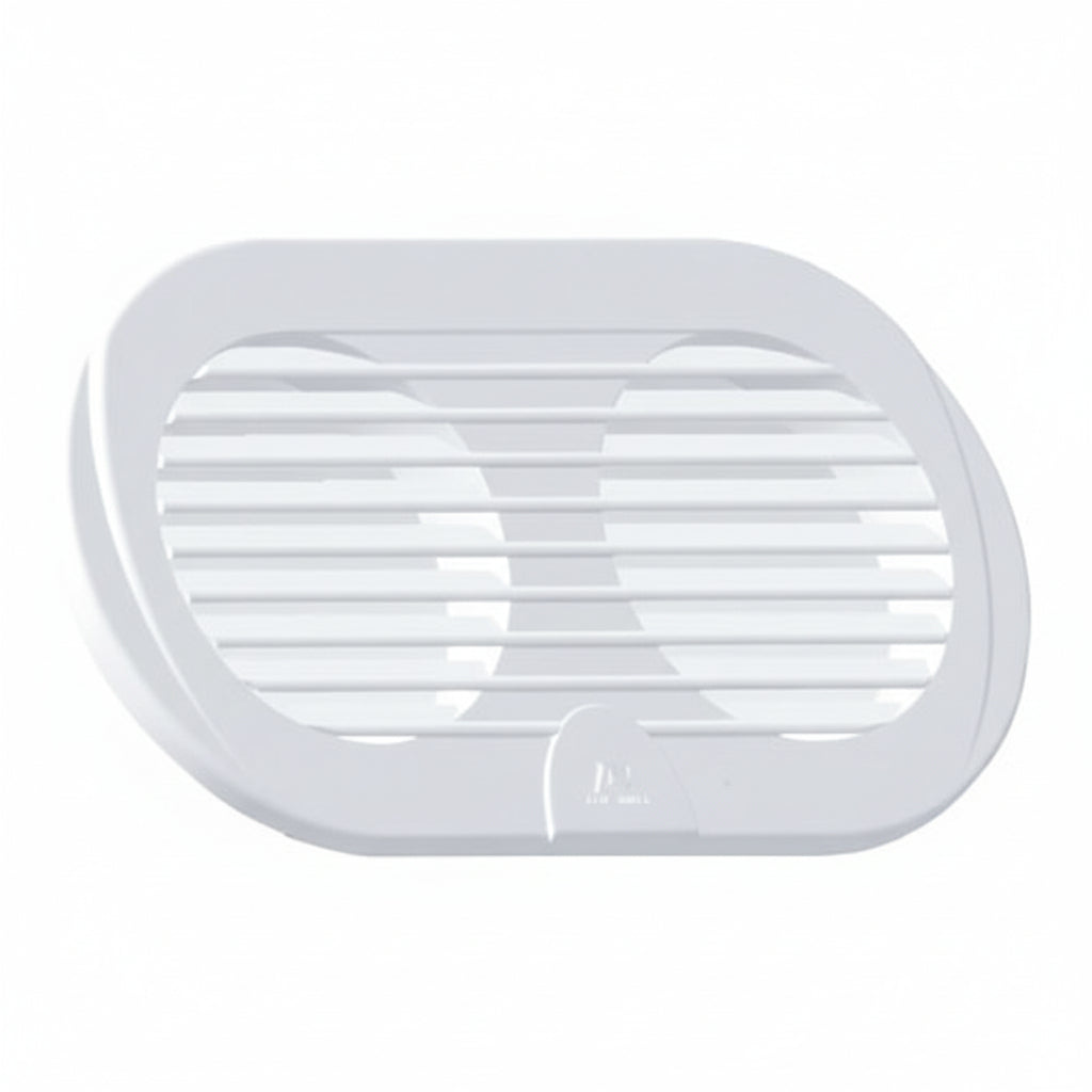Doppellüftungsgitter - Lüftergitter PVC 195x105mm einfache Montage