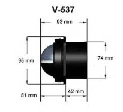 Ritchie Kompass Explorer V-537 - Segelbootkompass mit Beleuchtung