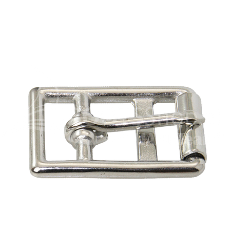 Rollschnalle mit Steg - Edelstahl 1.4401 für Gurtband 25mm