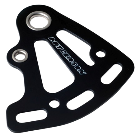 RUTGERSON Kopfbrett Heavy A1 Black für Einrumpfboote 140x156mm