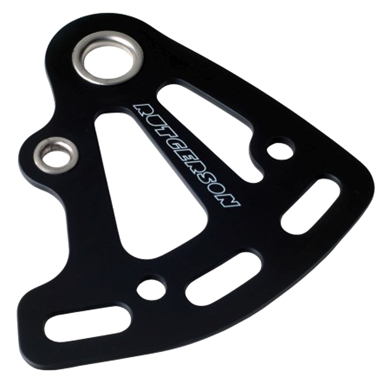 RUTGERSON Kopfbrett Heavy A1 Black für Einrumpfboote 140x156mm