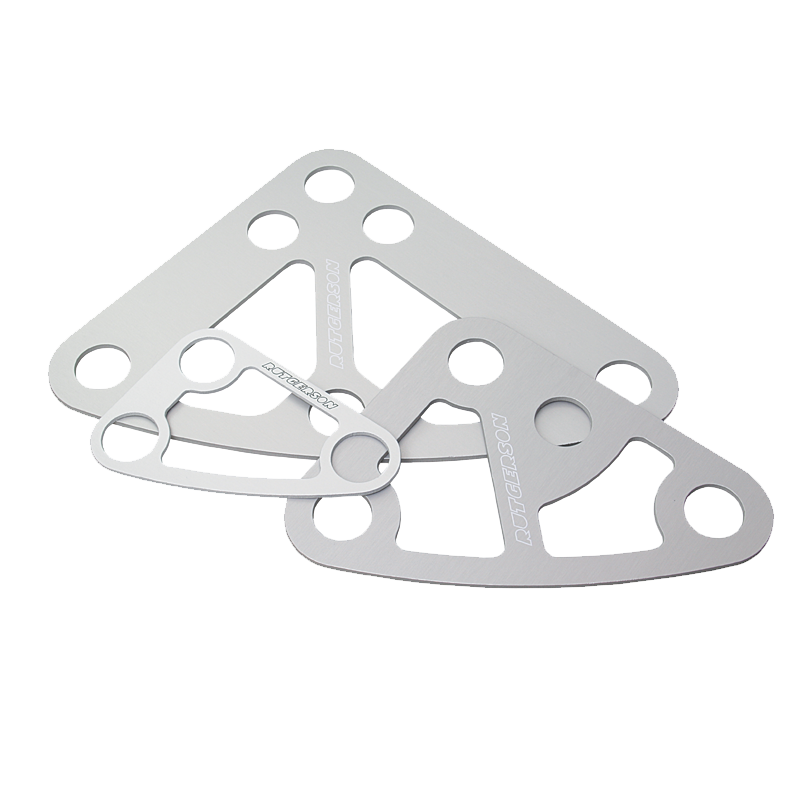 RUTGERSON Kopfbrett Ultra Light Aluminium - 3 Größen schwarz RS1115175B