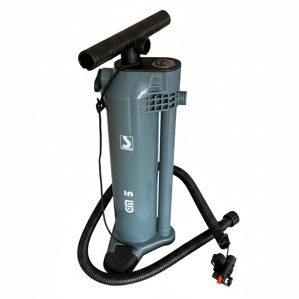 SCOPREGA GM5 Doppelhub-Handpumpe 2x 2,4 Liter mit Umschalter