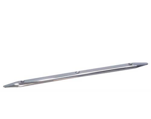 Scheuerleiste Edelstahlprofil halbrund - 200mm, 450mm oder 600mm