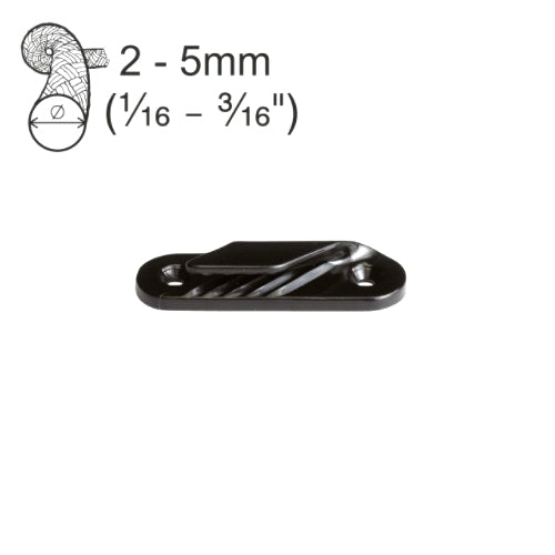Clamcleat® Seilklemme CL213 Fine Line – Nylon Klemme für Tauwerk 2-5 mm