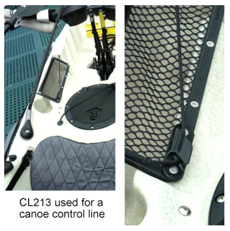 Clamcleat® Seilklemme CL213 Fine Line – Nylon Klemme für Tauwerk 2-5 mm