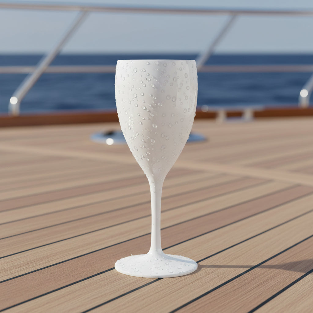 Sektglas schwarz Polycarbonat 207mm - Spülmaschinenfest MW1012S