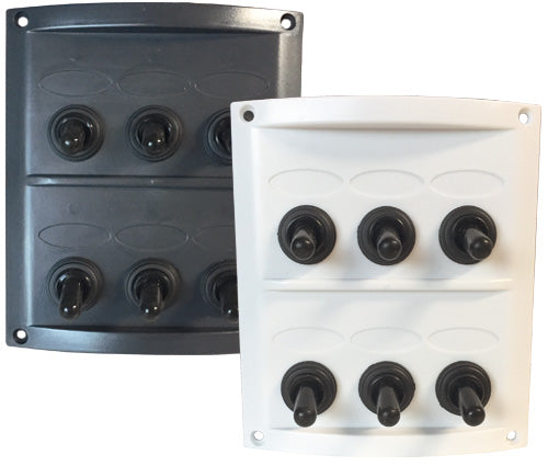 Sicherungspaneel Compact mit Spritzwasserschutz - Neopren Marine Look