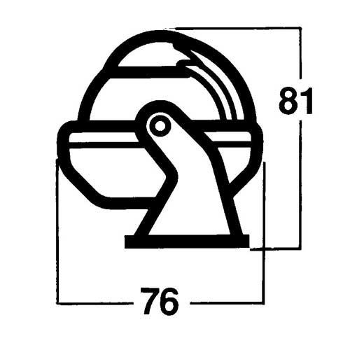 Silva Kompass Mod. 58 Schwarz - Universal-Kompass mit Kompensator