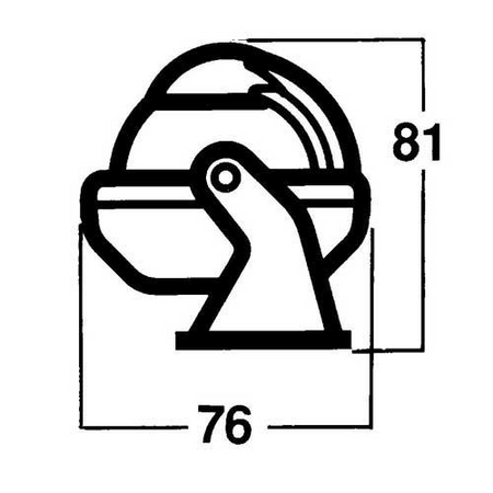 Silva Kompass Mod. 58 Schwarz - Universal-Kompass mit Kompensator