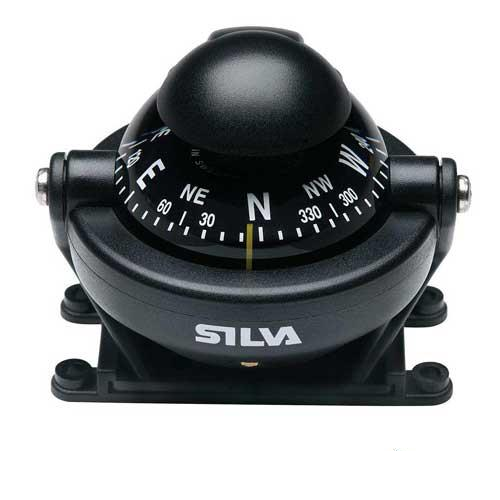 Silva Kompass Mod. 58 Schwarz - Universal-Kompass mit Kompensator
