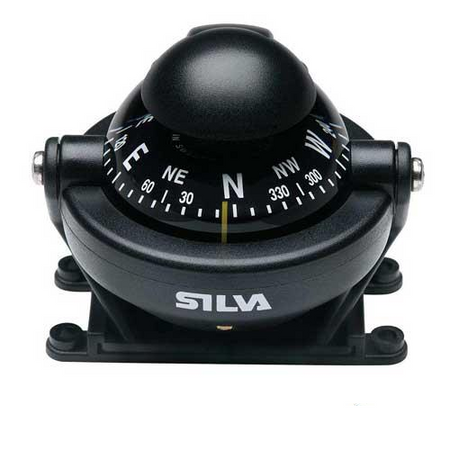 Silva Kompass Mod. 58 Schwarz - Universal-Kompass mit Kompensator