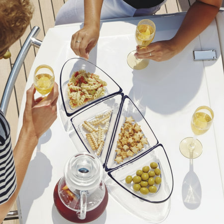 Marine Business Party Snackset - 4-teilig einfach zusammenstellbar