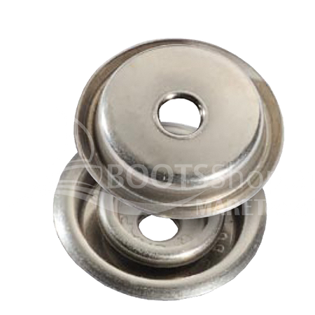 Q-SNAP Q-SOCKET Edelstahl - Befestigungsring für Tuchunterseite