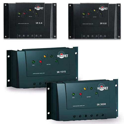SUNSET Solarladeregler 6-30A 12/24V