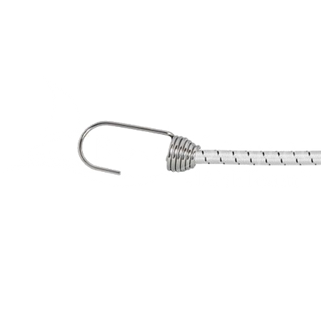 Spiralhaken aus Edelstahl für Gummiseile 10 mm
