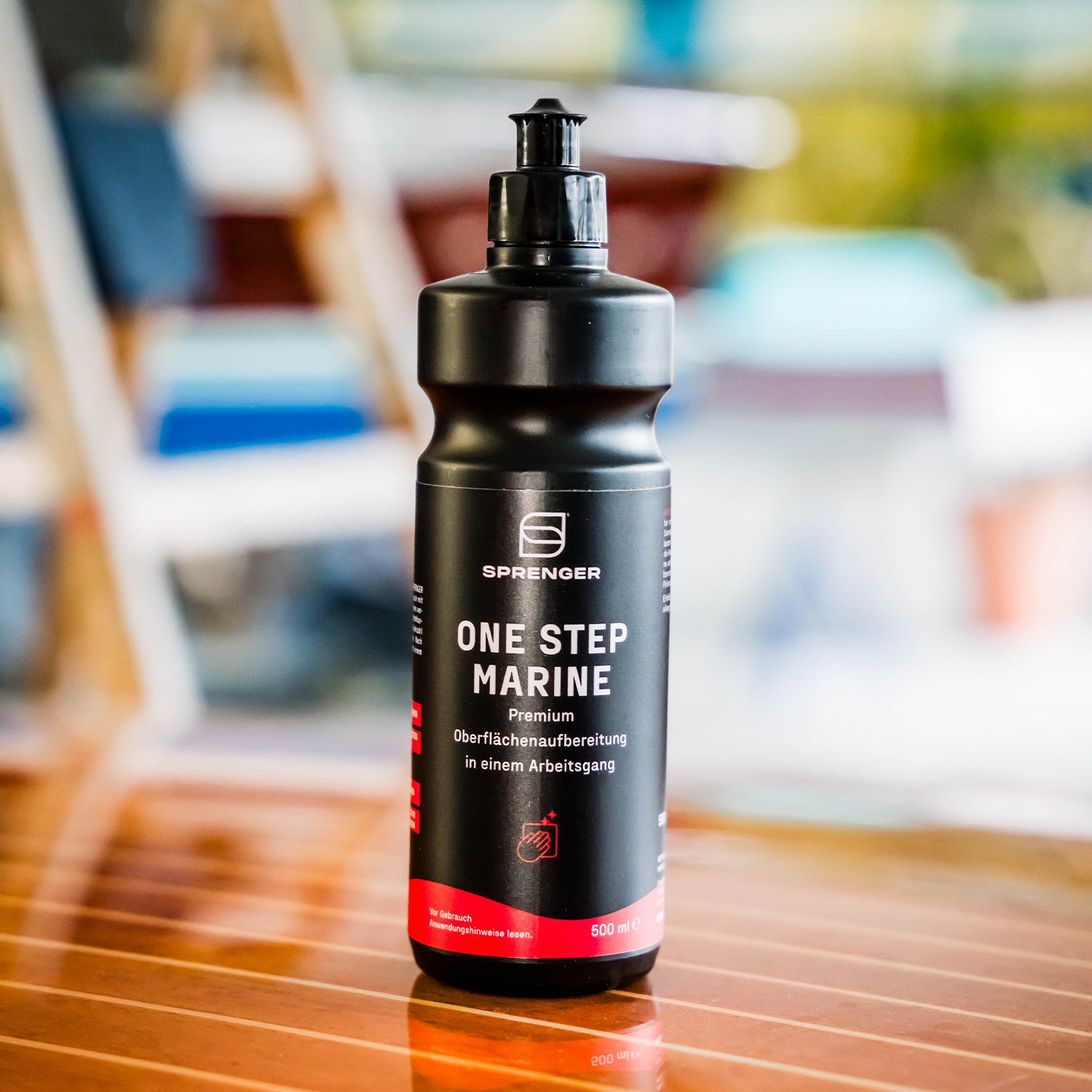 SPRENGER One Step Marine – Lackaufbereitung in einem Arbeitsgang