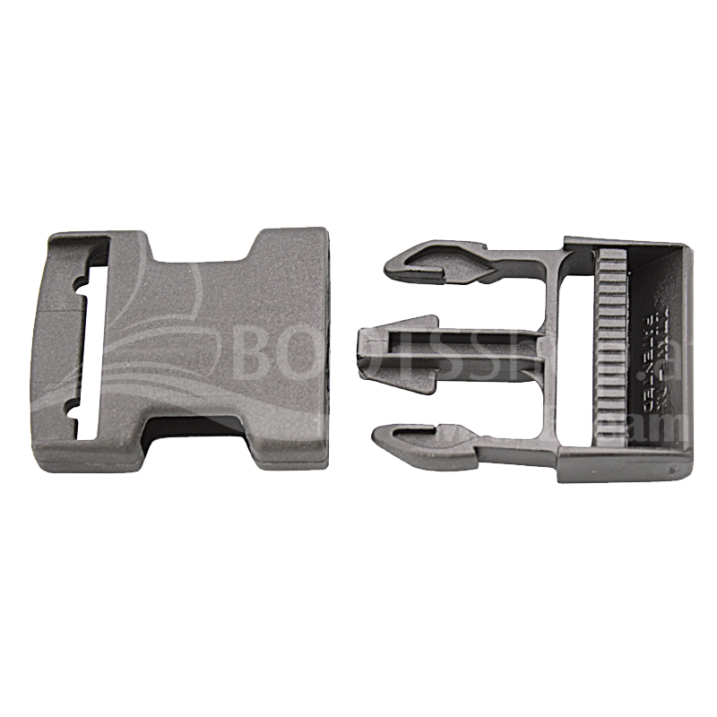 Steckschnalle Schwarz - Nylon für Gurtbänder 16-50mm 50 mm 10