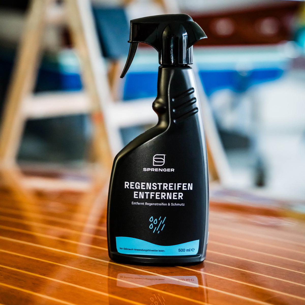 SPRENGER Regenstreifenentferner 500ml – Alkalischer Hochleistungsreiniger für GFK & Vinyl