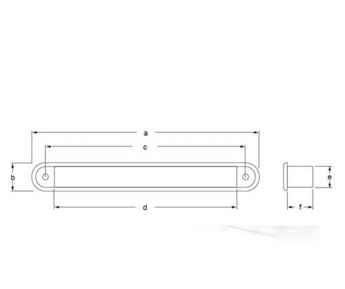 Hella Marine LED Streifenleuchte 12V 2W - Kompakte Innenbeleuchtung