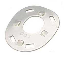 LIFT-THE-DOT® Oberteil - Planenknopf Messing vernickelt für Boot und LKW Clinch-Gegenplatte zu TRW 16205 + TRW 16206