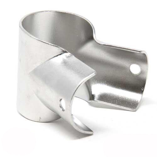 T-Verbinder Reling Edelstahl A4 - vorgebohrt für Rohr 25mm