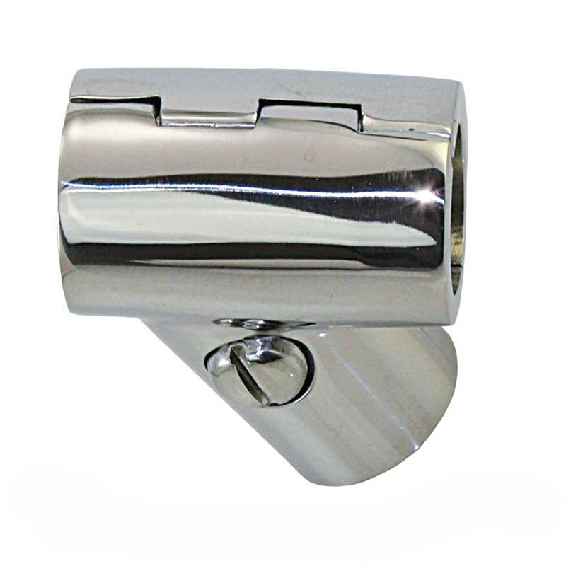 T-Stück aufklappbar Edelstahl - 90° und 60° für Rohr 22mm/25mm 60°
