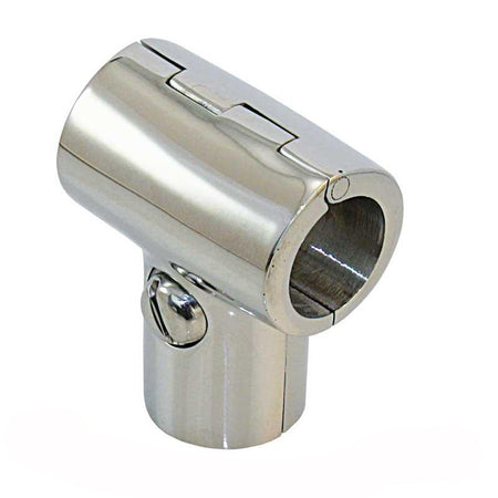 T-Stück aufklappbar Edelstahl - 90° und 60° für Rohr 22mm/25mm 90°