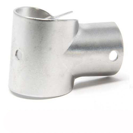 T-Verbinder Reling Edelstahl A4 - vorgebohrt für Rohr 25mm