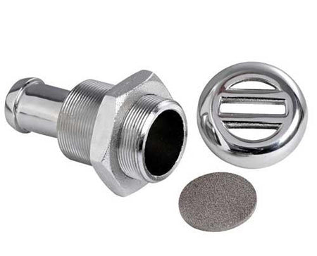 OSCULATI Tankentlüfter Edelstahl für Schlauch 16mm