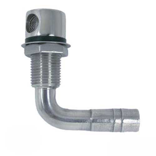 Tankentlüfter Edelstahl A4-AISI 316 gebogen 90° - 16mm & 19mm