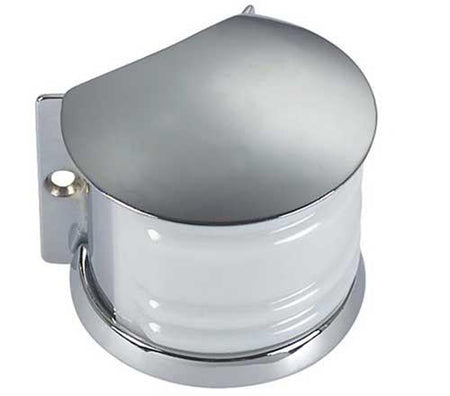 Forresti & Suardi Positionsleuchten Set - Backbord Steuerbord Heck Messing verchromt 12V 225°