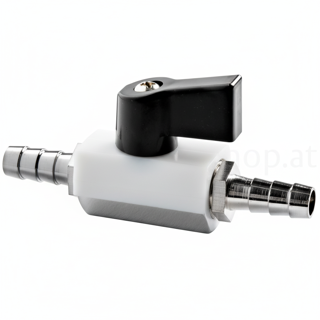 Absperhahn mechanisch - Treibstoffhahn für Benzin und Diesel 8 mm
