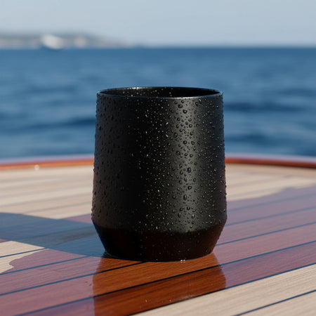 Limoglas schwarz Polycarbonat 97mm - Wasserglas spülmaschinenfest MW1020PS