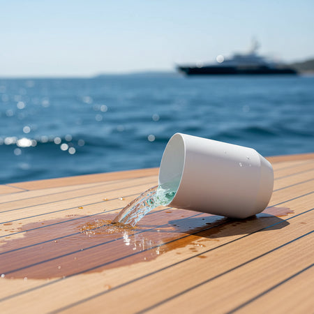 Limoglas weiß Polycarbonat 97mm - Wasserglas spülmaschinenfest MW1020PS