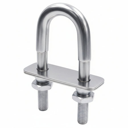 Gewindebügel mit 2 Gegenplatten
U-Bolzen

