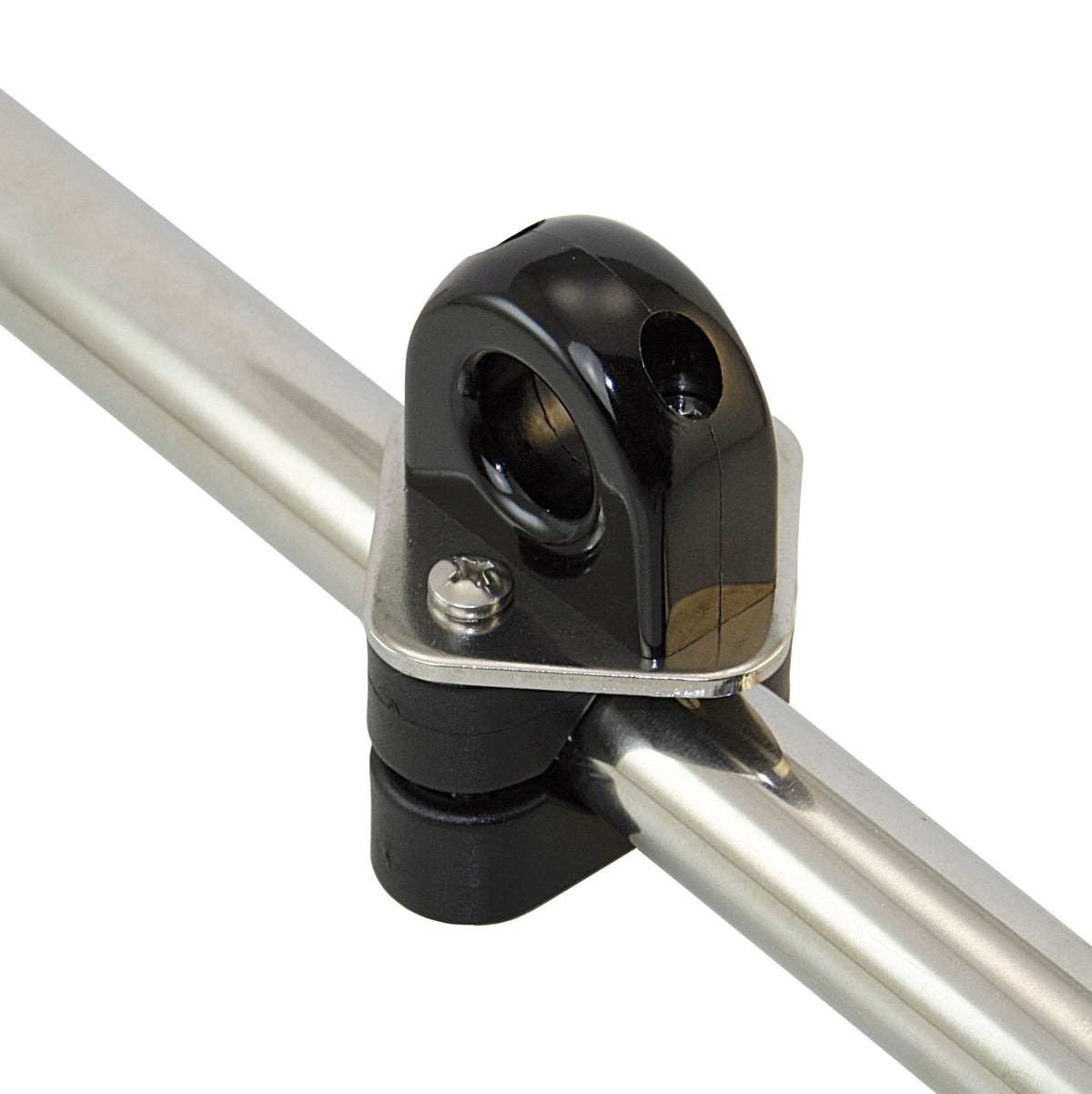 Umlenkrollen für Rollfock - Montage an Relingsstützen 22-25mm - Kunststoff Kunststoffleitöse