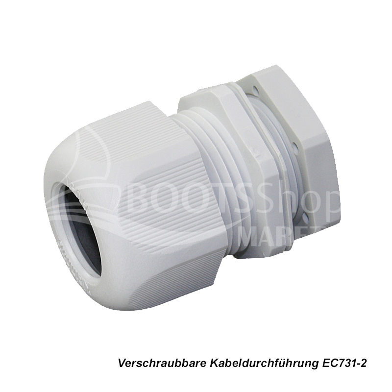 Kabeldurchführung verschraubbar für Kabel 12-18mm - 2 Stück