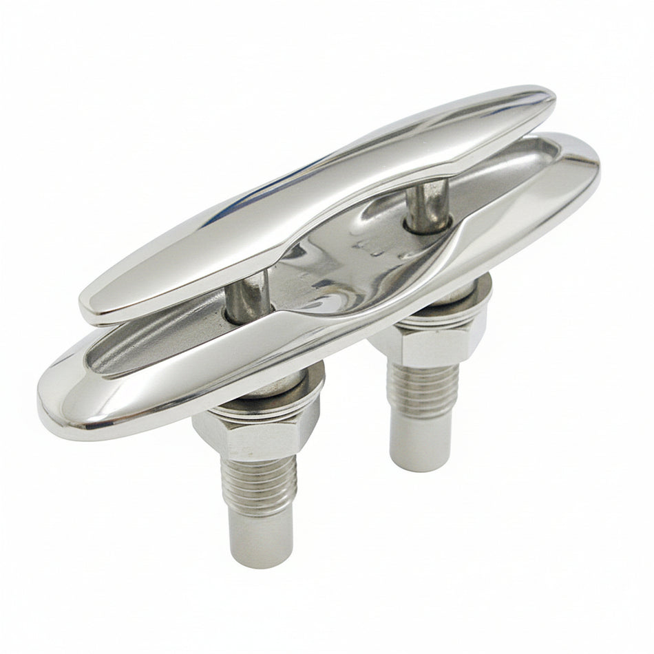 Versenkbare Klampe schwere Ausführung Edelstahl 1.4401