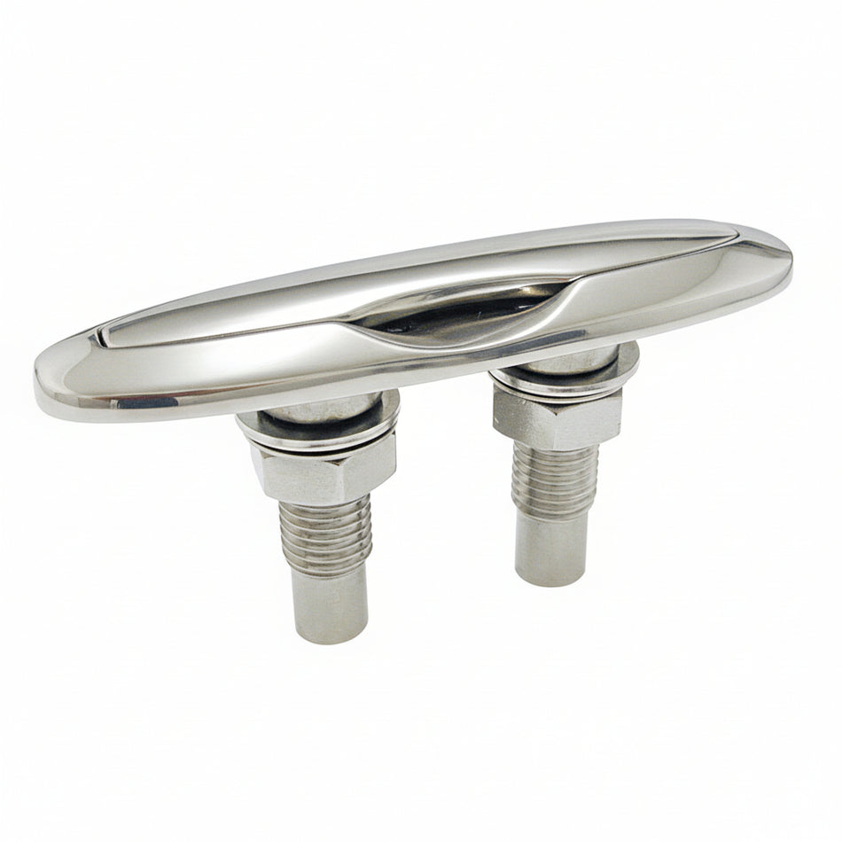 Versenkbare Klampe schwere Ausführung Edelstahl 1.4401